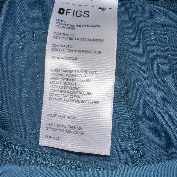 Figs Technical Collection Scrub Set (Catarina Top XS) Zamora Joggers XS/P Women - Picture 14 of 16